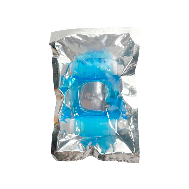 Anillo  Para Pene Jelly  Con Doble Vibración 2