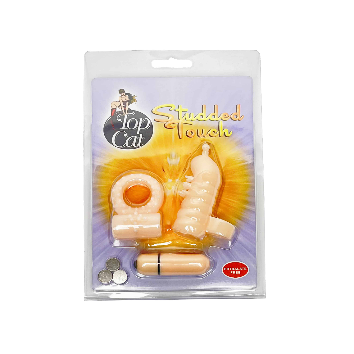 Anillo Peneano y Dedo Estimulador STUDDED TOUCH 2