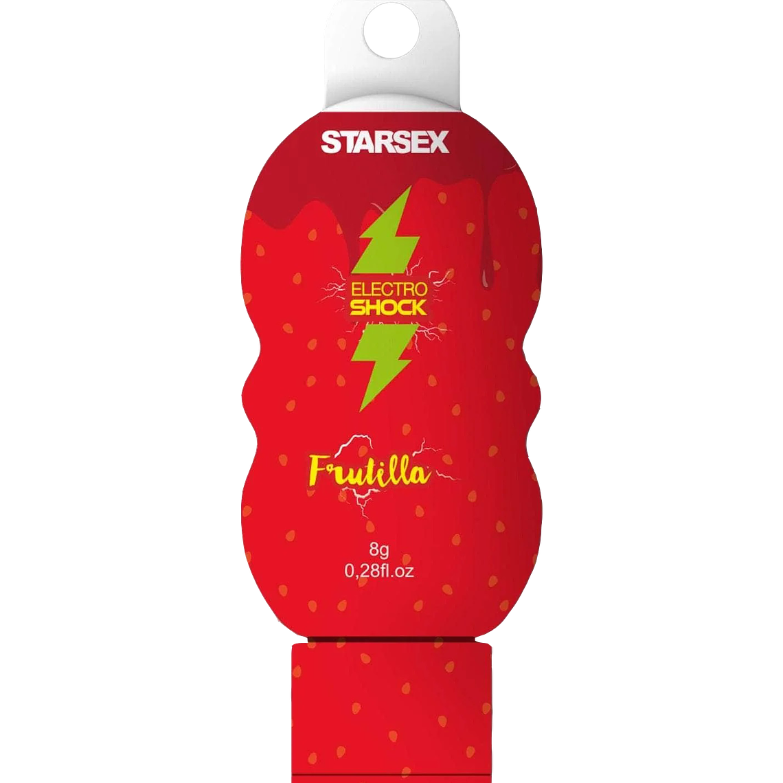 Gel Excitante Electro Shock Frutilla Starsex 8g 1