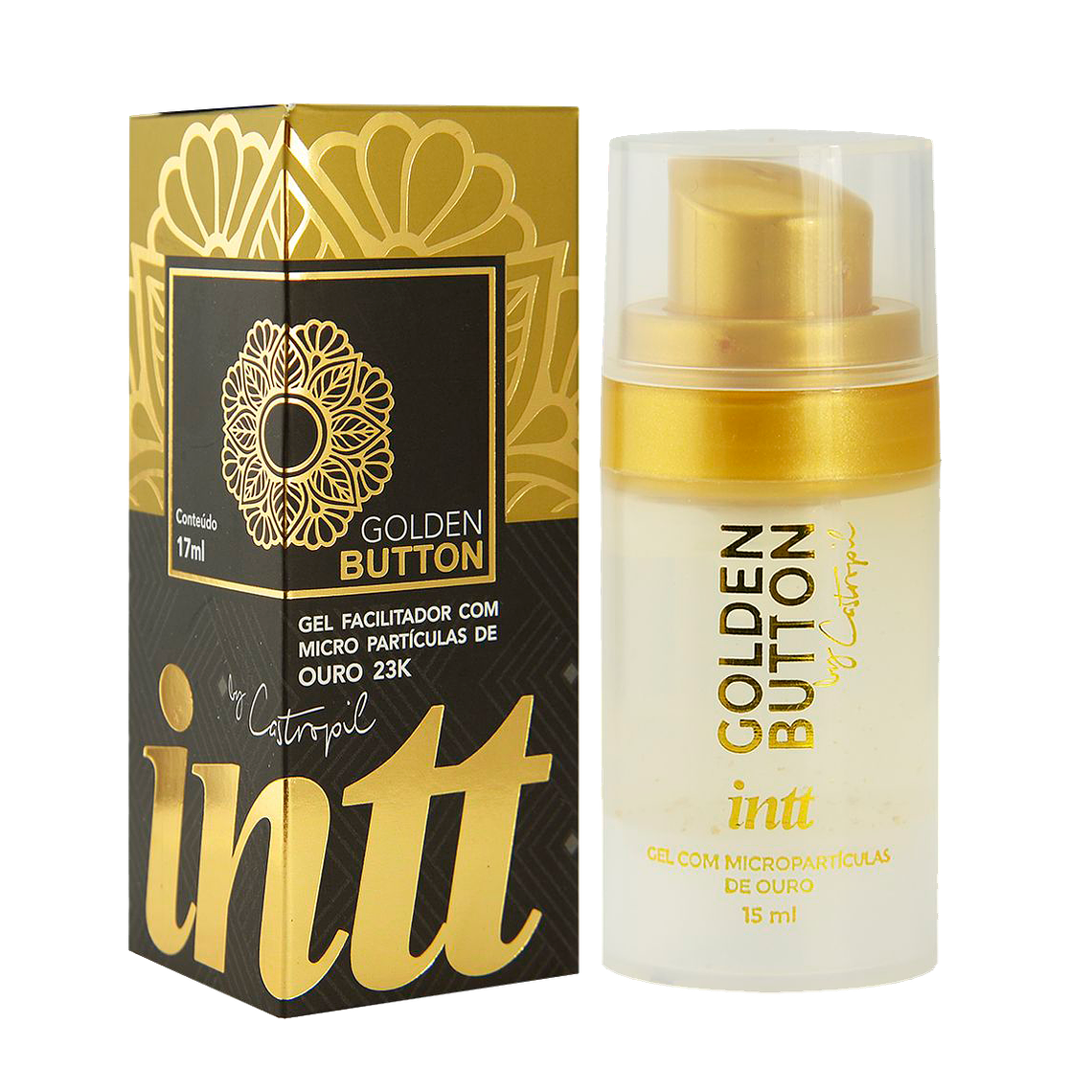 Golden Button – Gel Desensibilizante con Oro 23K  INTT -60 ml  1