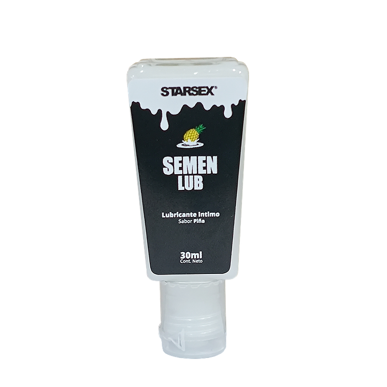 Semen Lub Starsex – Lubricante Íntimo Base Agua Sabor Piña 30 ml 1