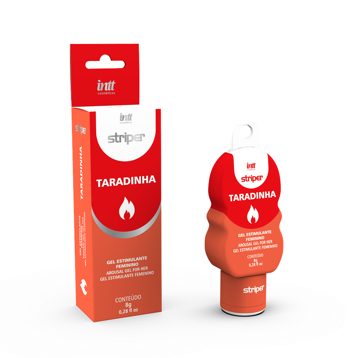 Gel Excitante Femenino Taradinha INTT – 8 g 1