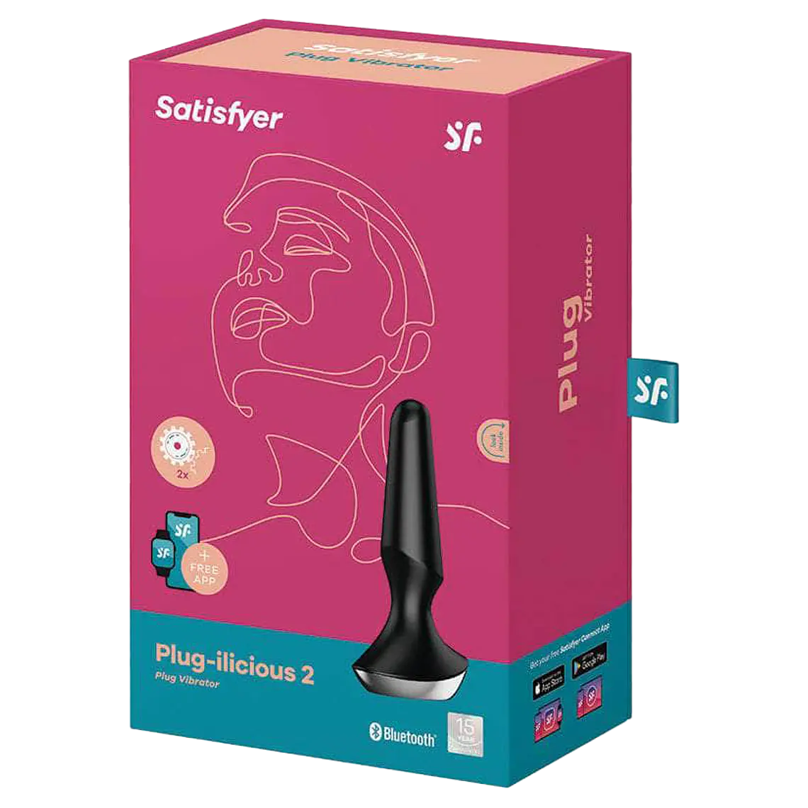 Satisfyer Plug-ilicious 2-Black 2