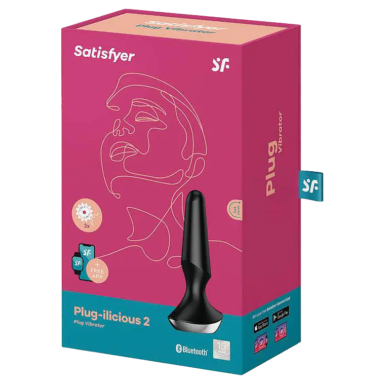 Satisfyer Plug-ilicious 2-Black 2