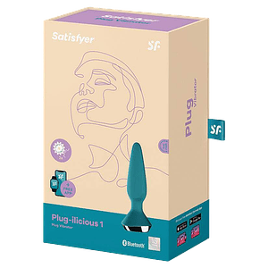 Satisfyer Plug-ilicious 1-Petrol