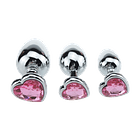 Kit Plug Heart Metalizado 1