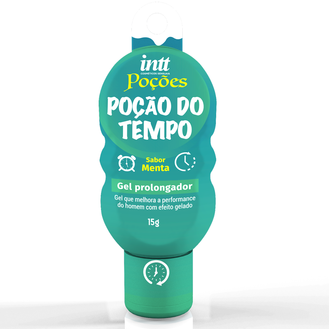 Gel Retardante Masculino Pocão do Tempo INTT – 15 g 1