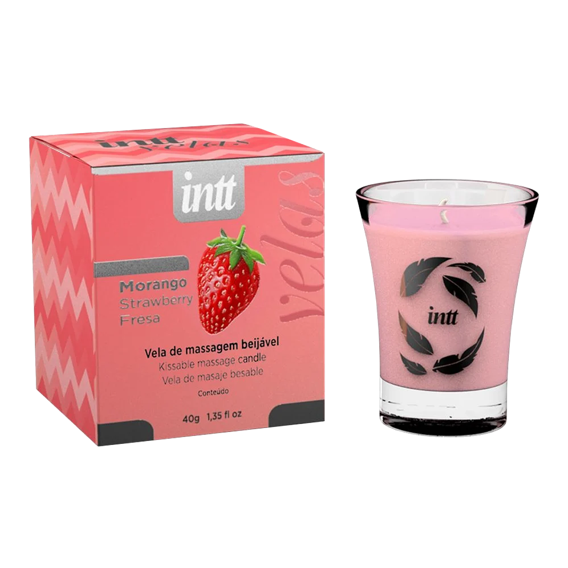 Vela Comestible INTT Frutilla 30 g 1