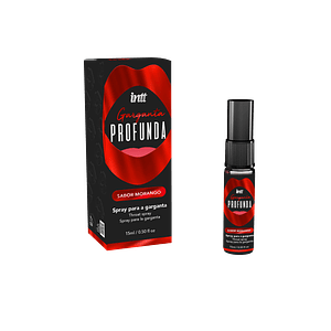 Gel Sexo Oral Garganta Profunda INTT  Frutilla – 15 ml 
