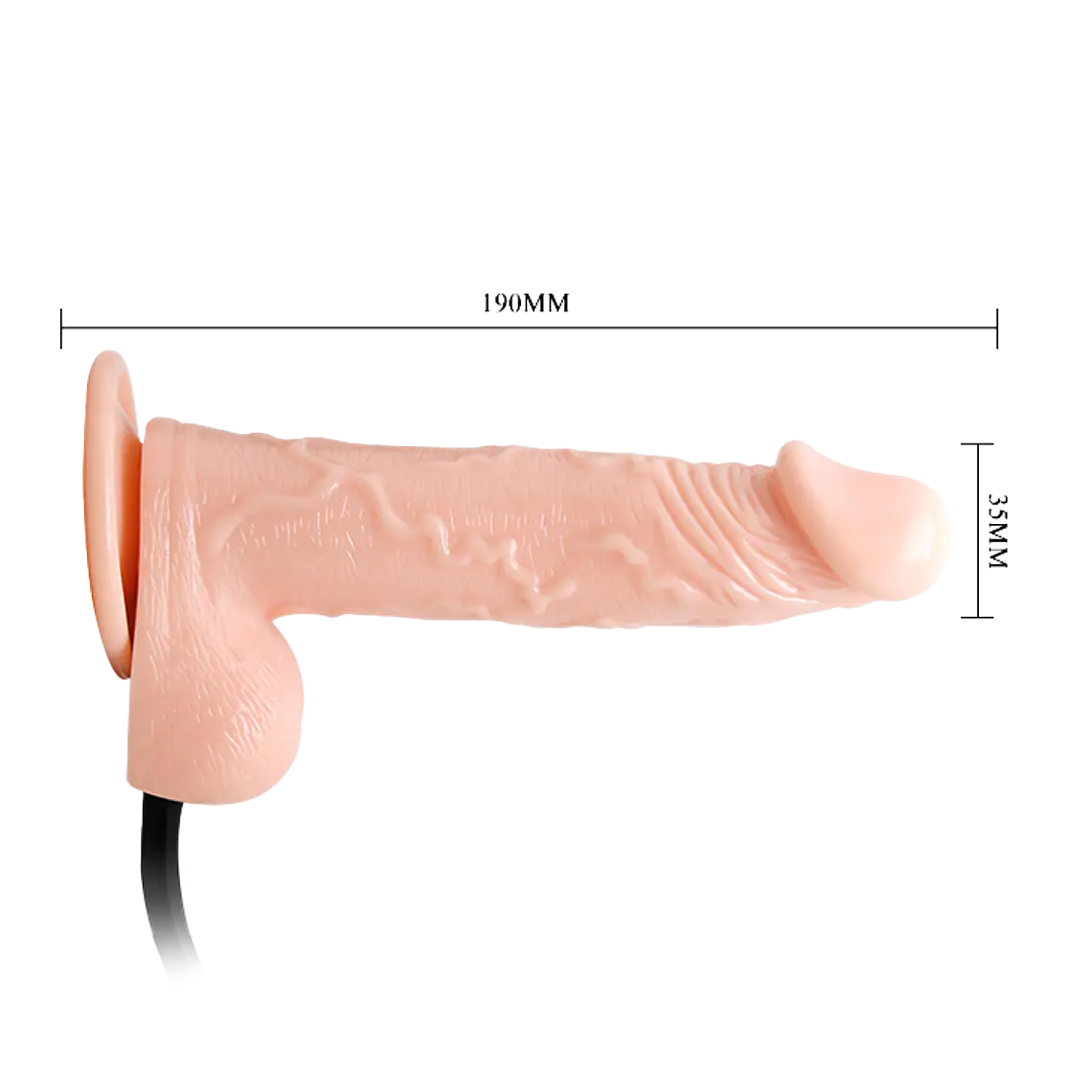 Dildo con Sopapo Inflable 4