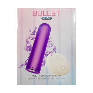 Bala Vibradora Mini USB Morada Sin Control Remoto