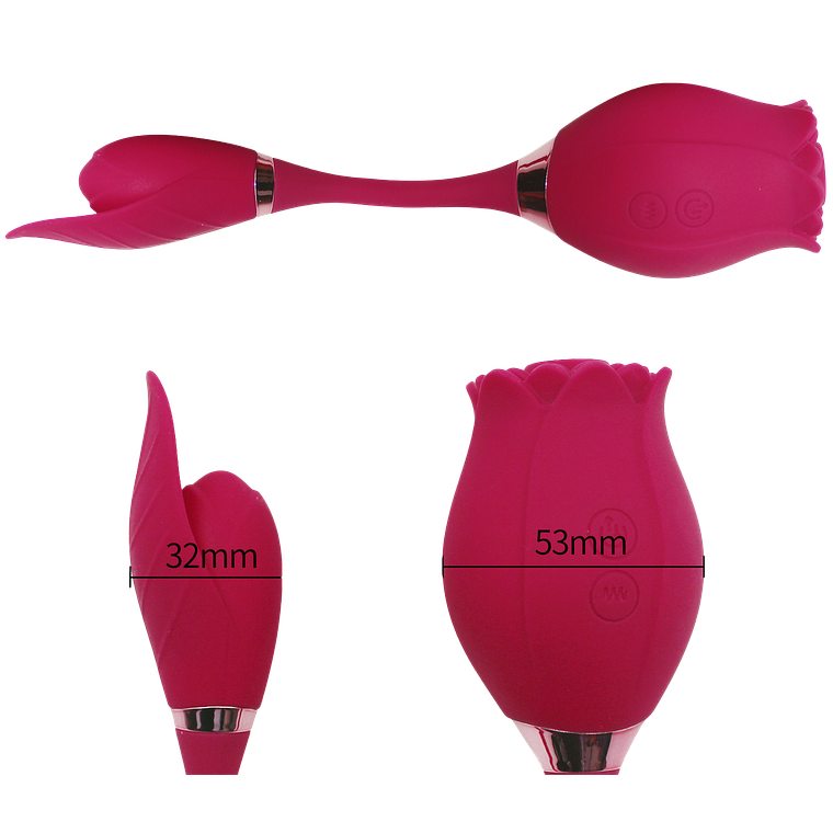 Insuflador Rosa doble estimulación  4