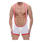 Boxer Blanco Y Rojo Con Tirantes TallaS - Miniatura 2
