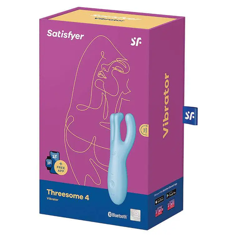 Estimulador externo Satisfyer Threesome 4 con APP 2