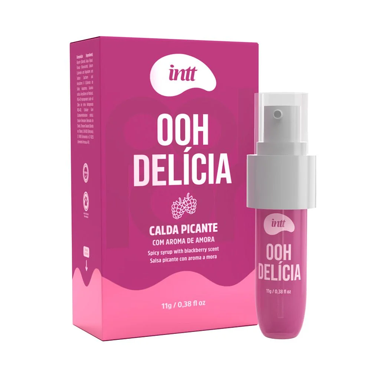 Gel para Sexo Oral Oh Delicia Sabor Mora con Toque Picante INTT – 11 g 1