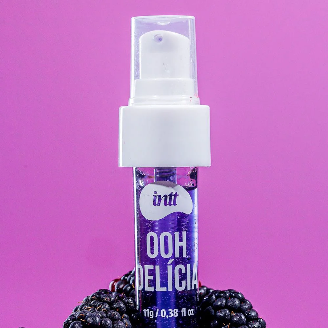 Gel para Sexo Oral Oh Delicia Sabor Mora con Toque Picante INTT – 11 g 3