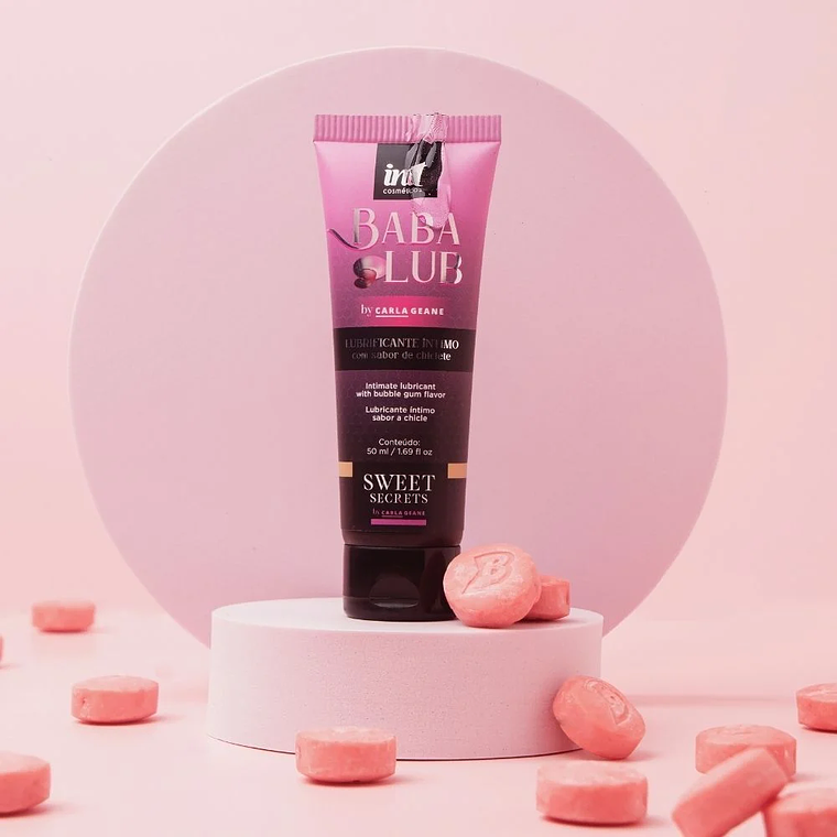 Lubricante Íntimo  INTT Babalub a Base de Agua Sabor Chicle – 50 ml 3