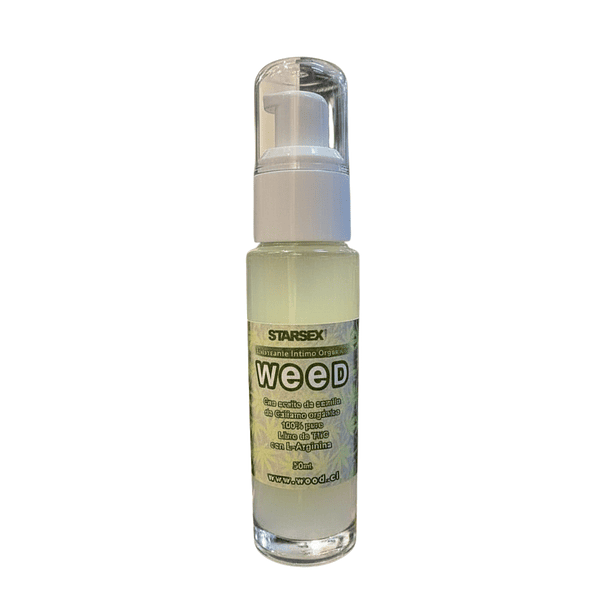 Lubricante Íntimo Weed Starsex con Aceite de Cáñamo 50 ml