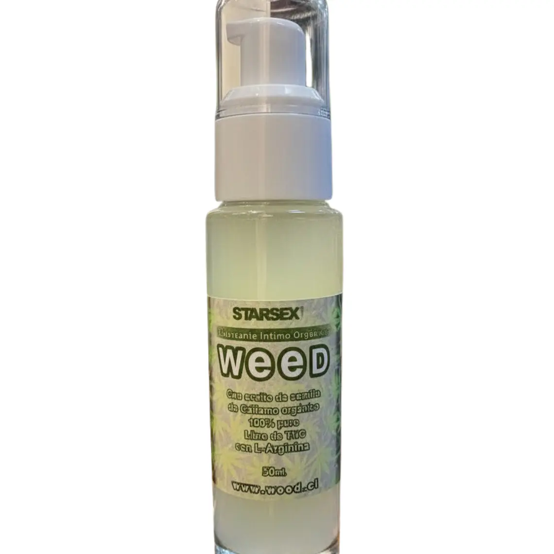 Lubricante Íntimo Weed Starsex con Aceite de Cáñamo 50 ml 1