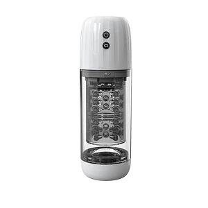 Masturbador Redfield (Centrífuga) Blanco - Starsex 