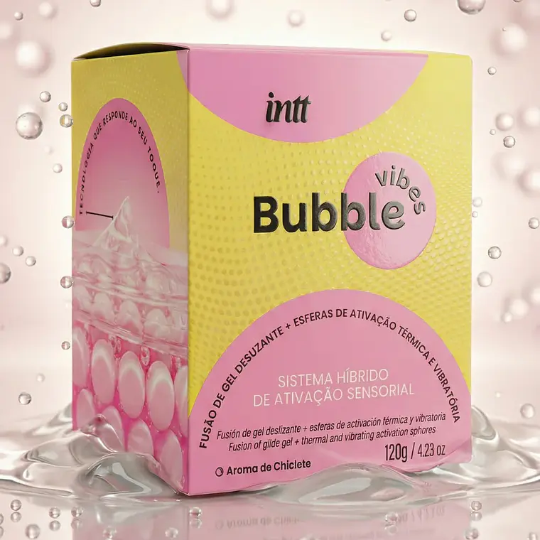 Bubble Vibes Gel Sensorial 3 en 1 INTT 120 g 4