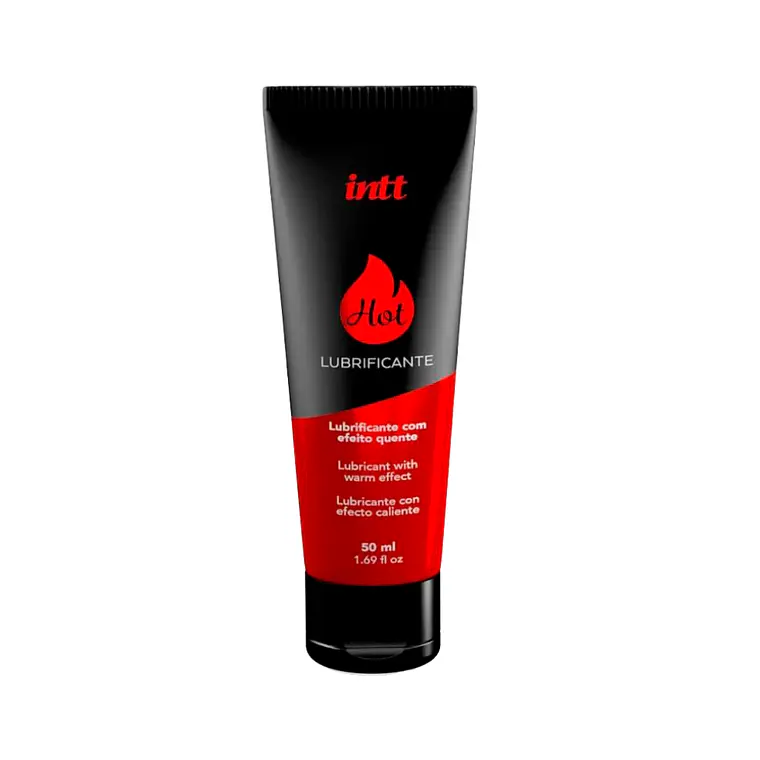 Lubricante INTT Hot frutilla  Caliente Base Agua 50 ml 1