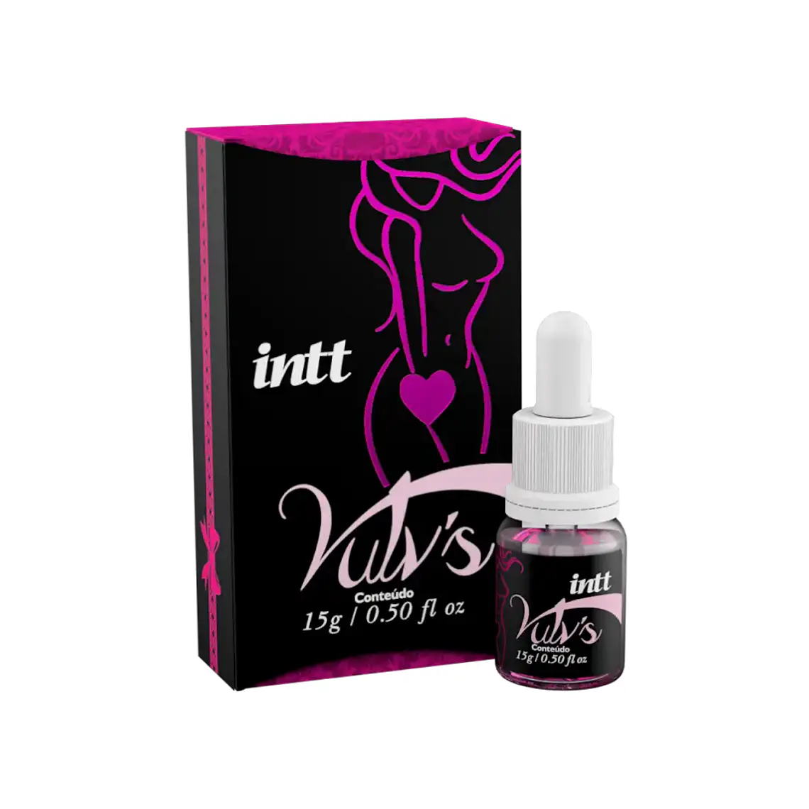 Excitante Femenino 4 en 1 Vulv'S INTT Efecto Calor 15 ml 3