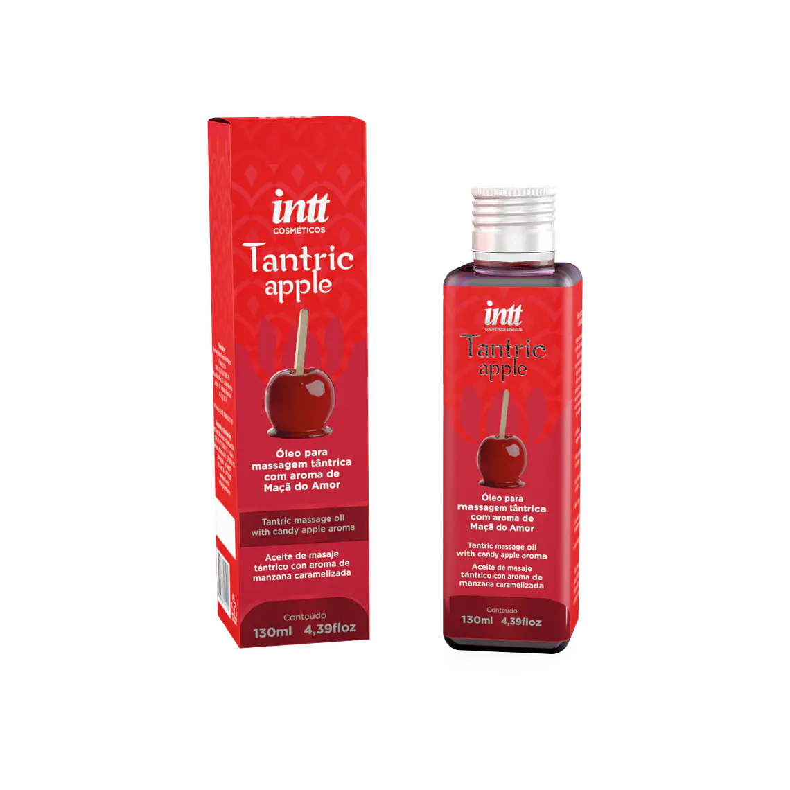 Aceite Tántrico Manzana Confitada INTT 130 ml 1