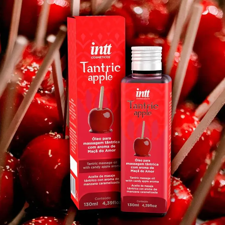 Aceite Tántrico Manzana Confitada INTT 130 ml 2