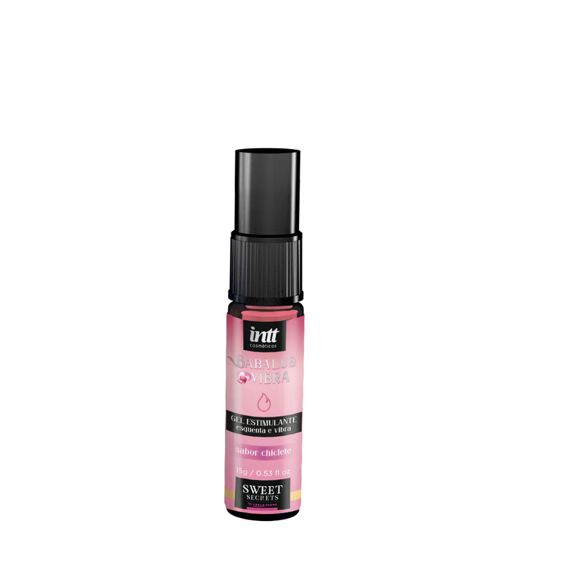 Gel Estimulante Babalub Vibra efecto calor chicle INTT  15ml 2