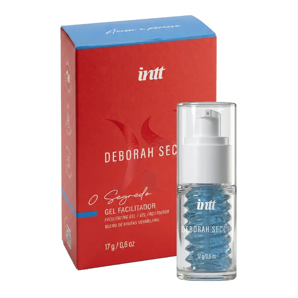 Gel Facilitador Anal O Segredo-  by Deborah Secco INTT 17 g 1