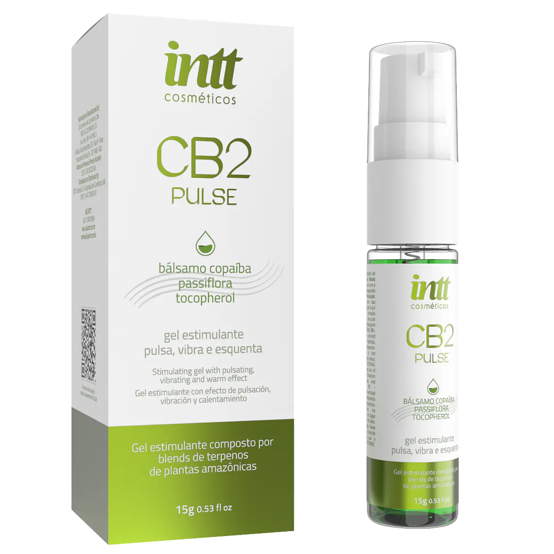Spray estimulante Pulse CB2  INTT 15 ml 1