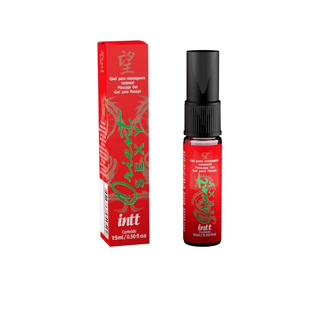 Gel Unisex Orient Efecto Calor Spray INTT 15 ml 2