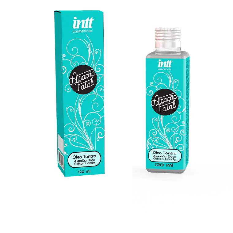 Aceite Tántrico Atracción Fatal Algodón de Azúcar INTT 120 ml 1