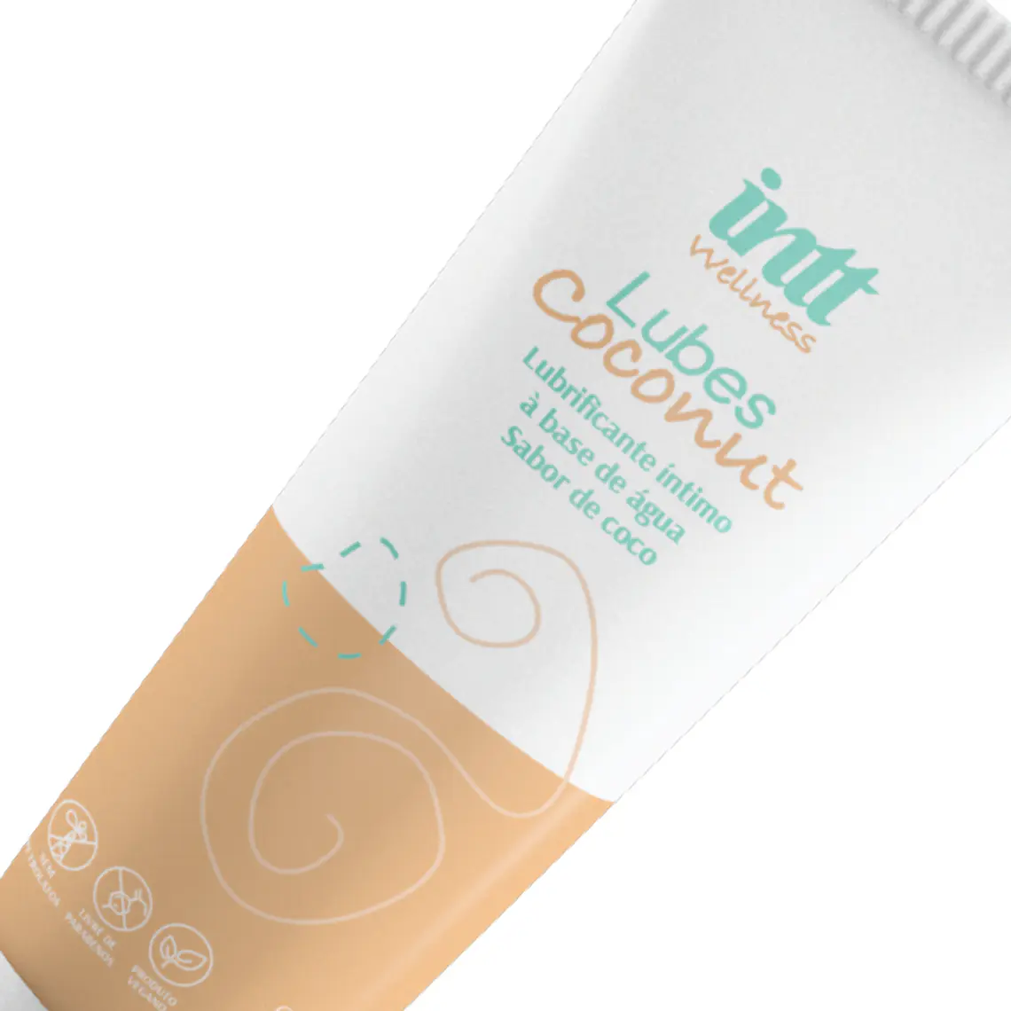 Lubricante Íntimo sabor Coco Base Agua Vegano INTT  50 ml 3