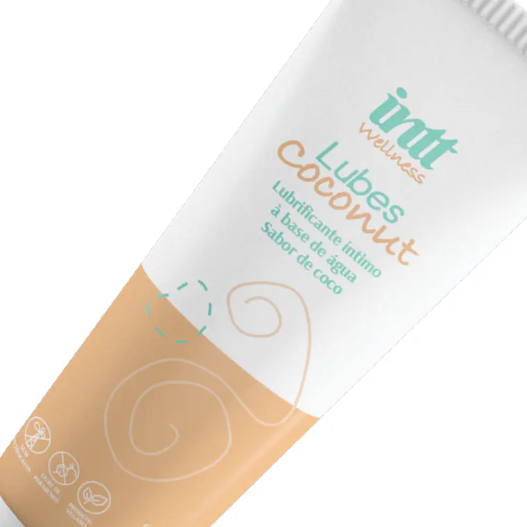 Lubricante Íntimo sabor Coco Base Agua Vegano INTT  50 ml 3