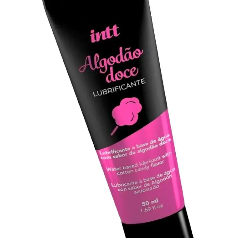 Lubricante Corporal Sabor Algodón de Azúcar INTT 50 ml 2
