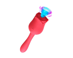 Vibrador Succionador Rosa Carga Usb