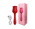 Vibrador Succionador Rosa Carga Usb