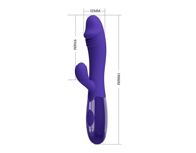 Snappy Vibrador con Estimulador de Clitoris Carga Usb