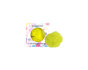 Esponja de Baño Vibratoria | Con Mini Vibrador mas bola afrodisiaca y efervescente 
