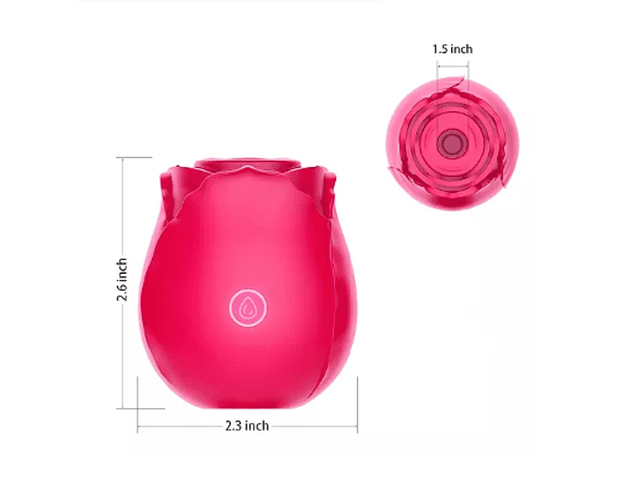 Rosa Succionadora Carga USB