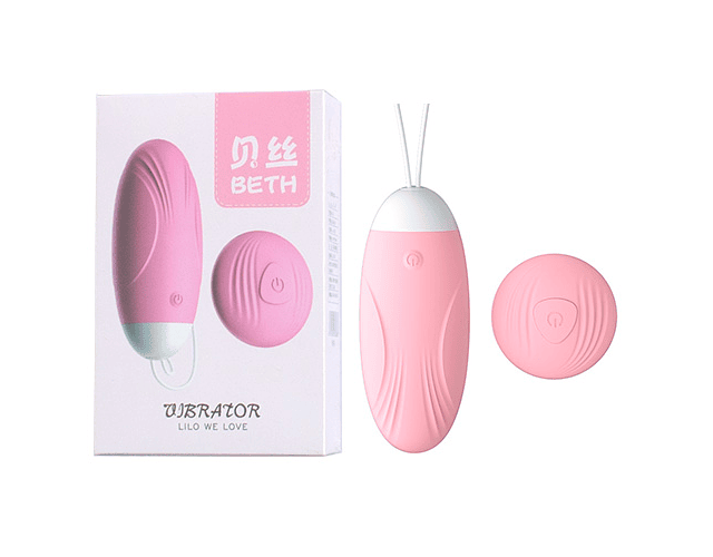 Beth Huevo vibrador a Control a Distancia Carga Usb