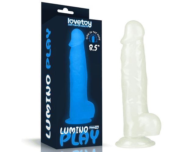 Consolador Luminiscente Lumino LOVETOY | 16,5 cm de Placer