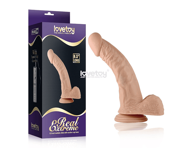 Consolador Real Extreme Lovetoy 21cm.