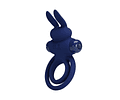 Darey Anillo Conejito Vibrador Doble - Azul