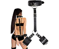 Cuello Espalda con Esposas | Ajustable BDSM & Bondage