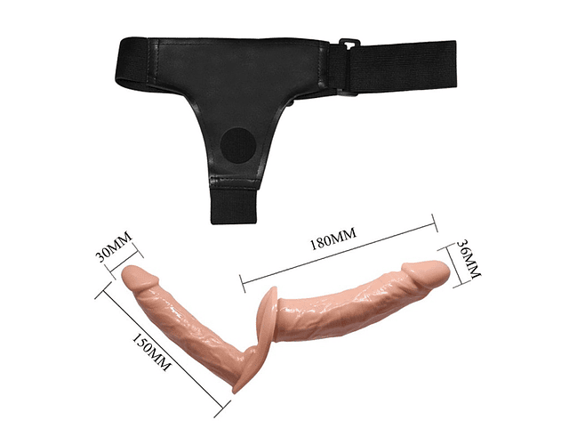 Passionate Harness Arnés con Dildo Doble