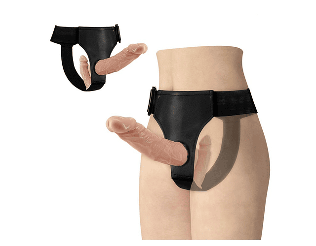 Passionate Harness Arnés con Dildo Doble