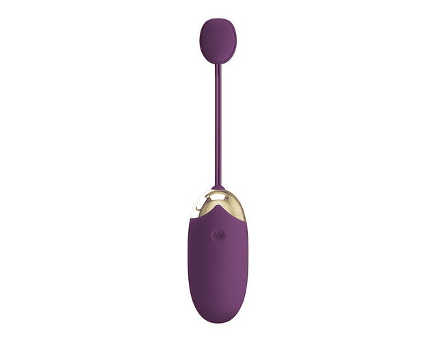 Abner Huevo Vibrador con APP - Morado
